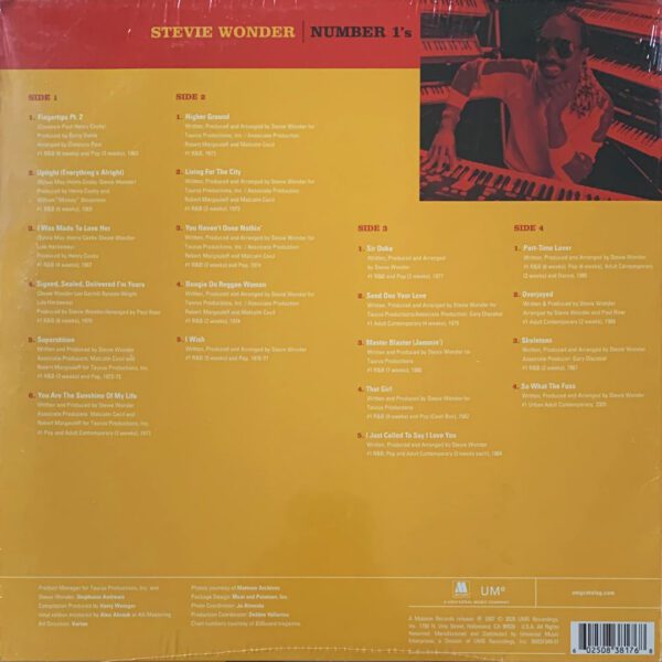 Stevie Wonder - Number 1's - Image 3